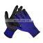 Hot selling 18G Super Thin Nylon Gloves with Super Soft PU Coating on Palm work safety garden glove
