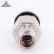 PC Type Quick Connect Air cylinder Pipe Pneumatic Straight Hose Brass Joint Connector One Connect Air Black Pneumatic Fitting