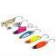 Factory Wholesale 2.5g 6 colors 2.8cm Spoon Fishing lure Metal Freshwater Saltwater Trolling