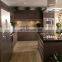 Factory price litght brown melamine kitchen cabinet design