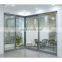 Thermal Break Ultra Narrow Frame Aluminum Balcony Corner Sliding Glass Doors