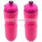 Non-Toxic Pink Color Plastic Sports Water Bottle
