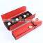 Wedding Party Foldable Paper Boxes Set 6 Cavity Chocolate Gift Packaging Box Close with Ribbon