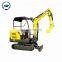 Cheap rubber track trailer mini excavator for sale