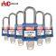 Elecpopular  38mm Stainless steel padlocks Nylon Safety padlock  6 PCS