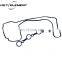 KEY ELEMENT Auto Engine Valve Cover Gasket 22441-2B610 for TUCSON VELOSTER K3 SOUL Valve Cover Gasket