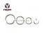 Round Edge Metal Shaped Key Split Ring Key Chain For Keys Case Clothes Bag