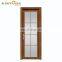 JYD Factory Direct Sales Aluminium Alloy Toilet Door Open Flat Double-layer Tempered Glass Swing Door