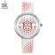 SHENGKE Watch for Women K0128L Mother's Gift Watch White Creative Handwatch 2021 New Arrival Women Watches