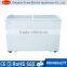 Supermarket Frost free top open Sliding glass door freezer