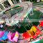 Antique amusement park kids games battery track mini shuttle rides for sale