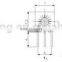 single turn Potentiometers 500 ohm 6mm cermet Trimmer potentiometer 3362