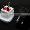 13A fused SAA BSI Approved South Africa Type M to Ireland UK HK Type G travel adapter converter