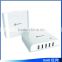 2015 Hot sale Multiple USB 4 Port Desktop Charger/ Rapid Charging Station with 4 usb for Apple For Android/Mobile Phone
