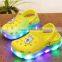 Hot sale fashion comfortable kids led flash shoes