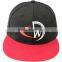 gift promotional metal plate snapback cap