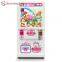 Deluxe Coin Operated Candy Snacks Cigarettes Dolls Beby Crane Claw Game Machine Simulation