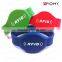 Printed Silicone Wristbands RFID Wristband for Arenas