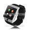 MTK6572 dual core android 4.4 3G WiFi sim card smart watch phone with GPS FM radio MP3 MP4