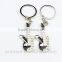 Fashion Keychain Mini Guitar Key Ring Keyring Chain Crystal Cute Gadgets