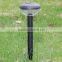 Black Top New Style Solar Post Garden light / Lawn Lamp / High quality garden / lawn