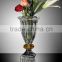 Unique design crystal vase for wedding decoration CV-1002