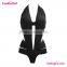 Bow Point Top Retro Push-up Bikini