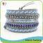  China supplier Red Coral beaded elastic wrap bracelets for girls