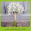 foam rose wedding decor kissing ball with babys breath