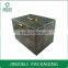 big luxury wooden leather cosmetic storage box