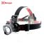 Goread T05 fisheye lens aluminum rechargeable zoom T6 high bright headlamp
