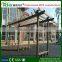 Garden furniture pergola with 180*80mm wood plastic composite beam for outdoor garden