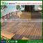 wpc interlocking decking tiles/outdoor deck floor covering/Anti-slip factory price WPC decking flooring board