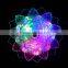 Crystal Lotus Lampada LED Light Bulb Christmas B22 E27/E26 3W LED RGB Stage Lamp Auto Rotating Party Disco Bar Lustre