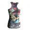 OEM Fitness Sexy Girls Picture Printed Gym Women Sports Singlets High Quality Sports Vests