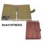 Personalized A5 Size Meeting Presentation Faux Leather Folder