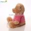 Alibaba factory wholesale mini teddy bear, Custom Plush Toy Panda with T-Shirt Embroidered Logo