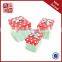 manufacturer custom logo gift box with ribbon design