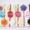 Big Flower Ribbons Headband, Yarn Head Accessories,Elastic Rope Headband, Ruffle Headband ,Childrens Accessories