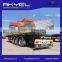 TRI AXLE side tipping tractor hydraulic dump trailer