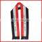 red black green scarf,advertising promotion Libya flag,130*14cm soccer scarf