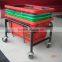 competitive price green plastic shopping basket