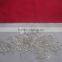 White Full Beaded Embroidery Mesh Lace trim With Stones