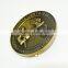High quality custom antique brass souvenir coin