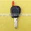 one button car key blank for Renault 206 remote key cover with light and red plug
