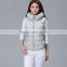 Young ladies vest with high collar fashion design for USA market&latest winter vest for women                        
                                                Quality Choice