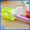 2016 Hot sell fashion school plastic double hole sharpener of hand for kids