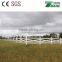 100% virgin vinyl white pvc horse fence