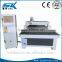3d sculpture cnc machine with 2.2kw 3kw 4.5kw air water cooling spindle China vacuum or T-slot table DSP control system