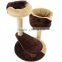 Cat scratcher activity center high quality cat tree -different colours- (Brown)